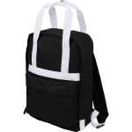 Varsity Recycled Backpack - SM-8221BKAngle-Left Varsity Recycled Backpack - SM-8221BKAngle-Left