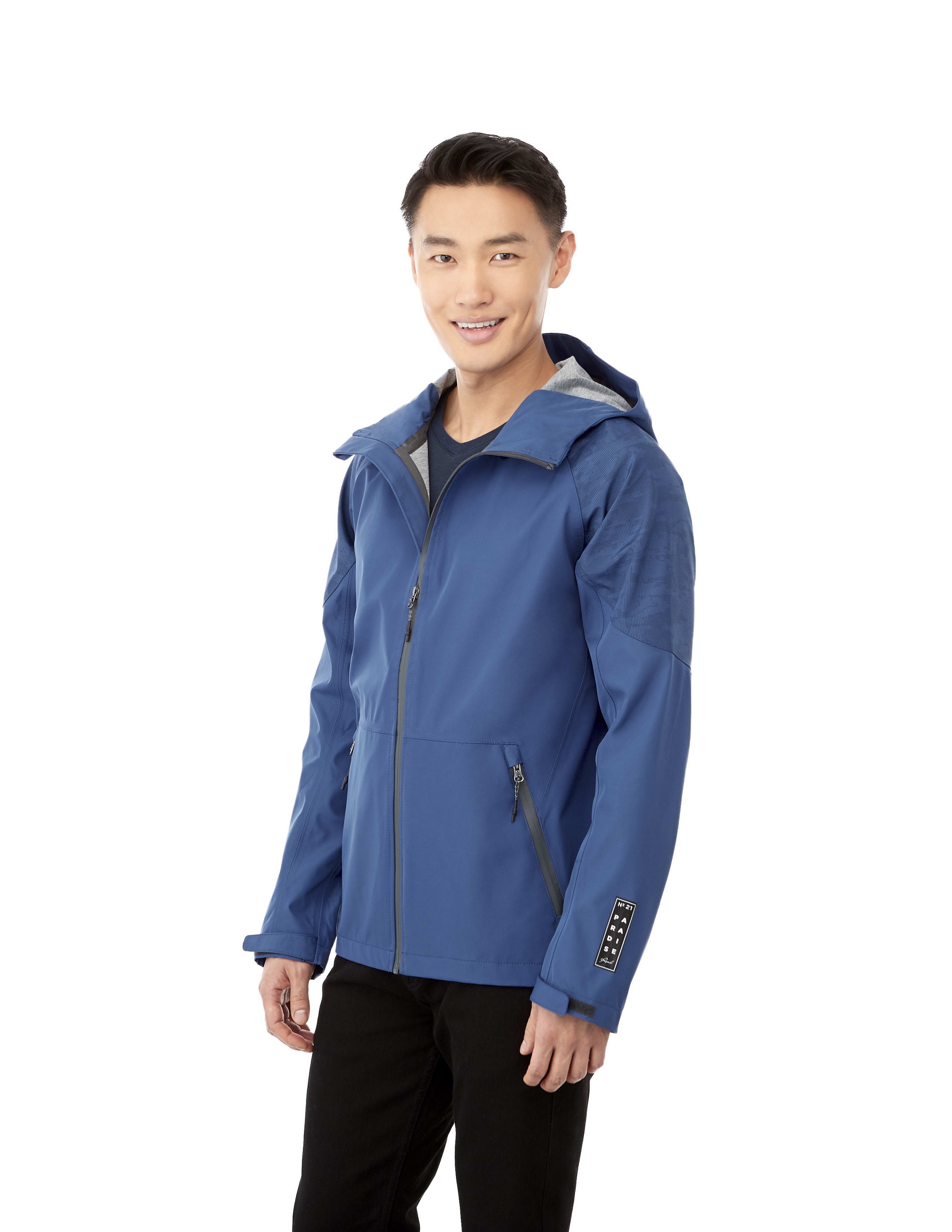 Men's INDEX Waterproof Softshell Rain Jacket with Hood 1