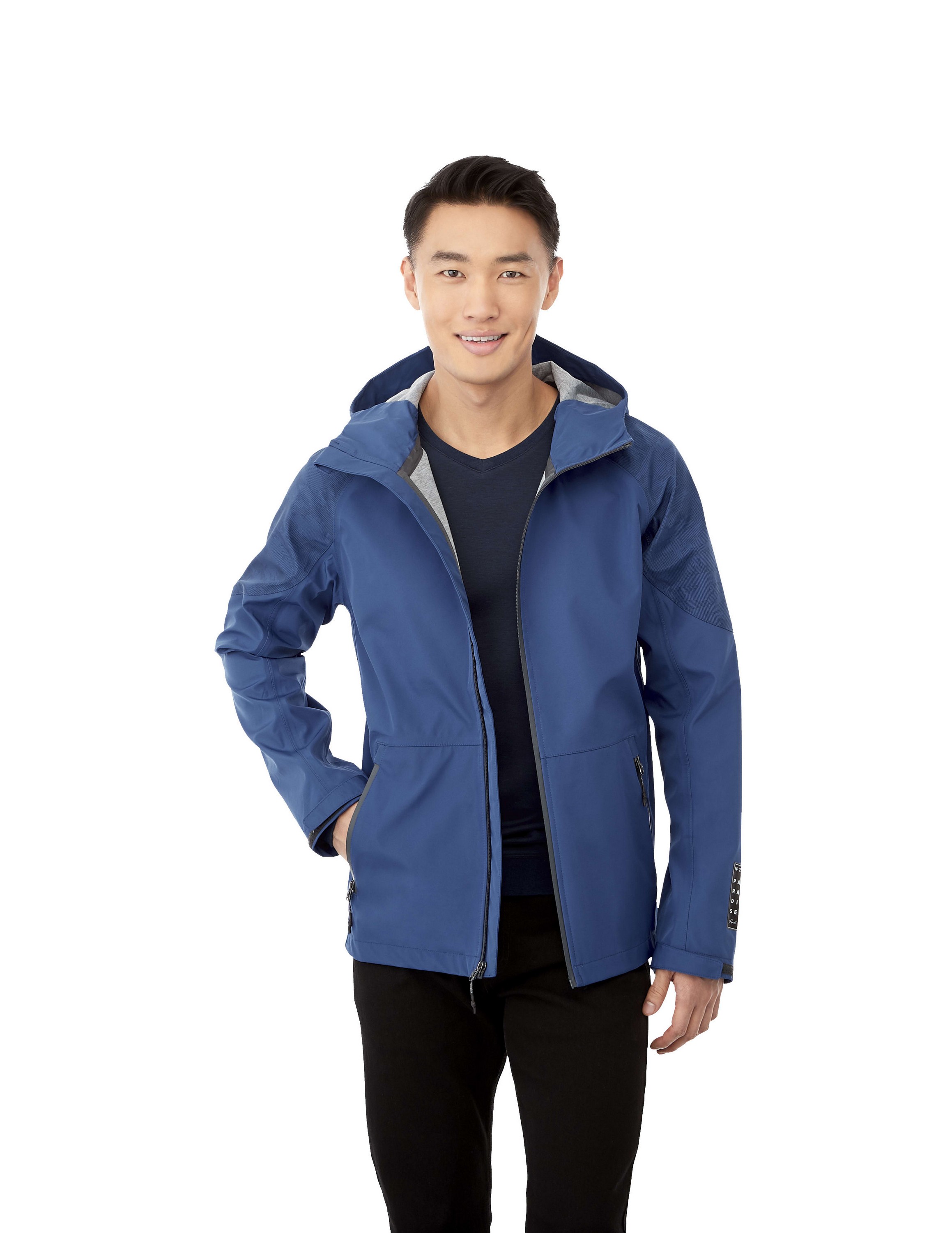 Men's INDEX Waterproof Softshell Rain Jacket with Hood 1