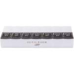 Recycled AM/PM Pill Case - SM-1707BKCLRight-Side Recycled AM/PM Pill Case - SM-1707BKCLRight-Side