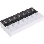 Recycled AM/PM Pill Case - SM-1707BKCLRight-Side Recycled AM/PM Pill Case - SM-1707BKCLRight-Side