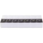 Recycled AM/PM Pill Case - SM-1707BKCLRight-Side Recycled AM/PM Pill Case - SM-1707BKCLRight-Side
