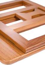 Desk Sense FSC®-Certified Wood Laptop Stand - 7142-64WDAngle-Right Desk Sense FSC®-Certified Wood Laptop Stand - 7142-64WDAngle-Right