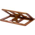 Desk Sense FSC®-Certified Wood Laptop Stand - 7142-64WDAngle-Right Desk Sense FSC®-Certified Wood Laptop Stand - 7142-64WDAngle-Right