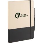 5'' x 7'' Sugarcane Paper Bound Notebook - SM-5311BKAngle-Right 5'' x 7'' Sugarcane Paper Bound Notebook - SM-5311BKAngle-Right
