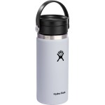 Hydro Flask® Wide Mouth With Flex Sip™ Lid 16oz - 1601-89WHAngle-Right Hydro Flask® Wide Mouth With Flex Sip™ Lid 16oz - 1601-89WHAngle-Right