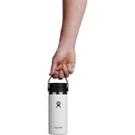 Hydro Flask® Wide Mouth With Flex Sip™ Lid 16oz - 1601-89WHBack Hydro Flask® Wide Mouth With Flex Sip™ Lid 16oz - 1601-89WHBack