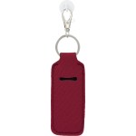 Bottle Charm w/ Neoprene Chapstick Holder - SM-6559WHAngle-Right Bottle Charm w/ Neoprene Chapstick Holder - SM-6559WHAngle-Right