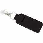 Bottle Charm w/ Neoprene Chapstick Holder - SM-6559BKAngle-Right Bottle Charm w/ Neoprene Chapstick Holder - SM-6559BKAngle-Right