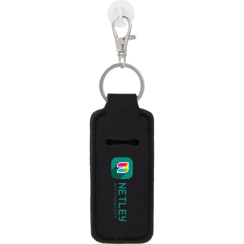 Bottle Charm w/ Neoprene Chapstick Holder 1 Bottle Charm w/ Neoprene Chapstick Holder 1