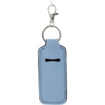 Bottle Charm w/ Neoprene Chapstick Holder - SM-6559LBLFront Bottle Charm w/ Neoprene Chapstick Holder - SM-6559LBLFront