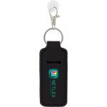 Bottle Charm w/ Neoprene Chapstick Holder - SM-6559BKFront Bottle Charm w/ Neoprene Chapstick Holder - SM-6559BKFront