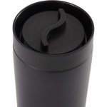 Maddie Recycled Vacuum Tumbler w/ 360 Lid 16oz - SM-6564BKFront Maddie Recycled Vacuum Tumbler w/ 360 Lid 16oz - SM-6564BKFront