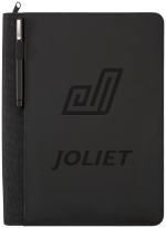 Vienna Heathered Zippered Padfolio with FSC® Mix Paper 1 Vienna Heathered Zippered Padfolio with FSC® Mix Paper 1