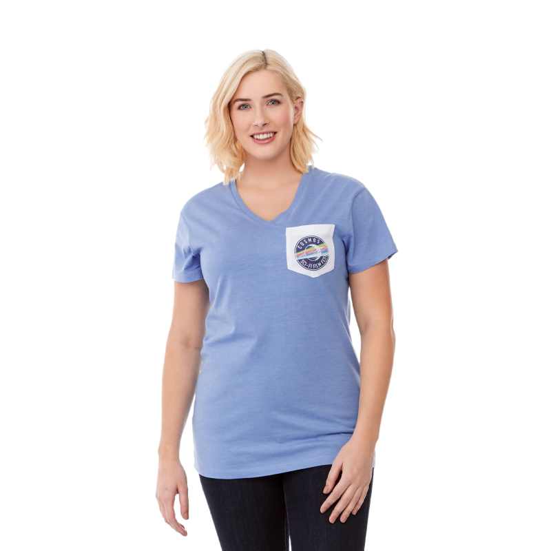 Women%27s MONROE Short Sleeve Pocket Tee 1 Women%27s MONROE Short Sleeve Pocket Tee 1