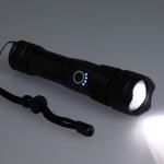 High Sierra Eco 200 Lumen LED Flashlight - 8053-16BKAngle-Left High Sierra Eco 200 Lumen LED Flashlight - 8053-16BKAngle-Left