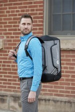 Sebring Convertible Graphite Duffle Bag - 3450-90GAAngle-Right Sebring Convertible Graphite Duffle Bag - 3450-90GAAngle-Right