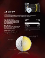Srixon Z-STAR Golf Balls - 3 Pack - 9902-10WHFront Srixon Z-STAR Golf Balls - 3 Pack - 9902-10WHFront