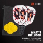 Onix Recruit Composite Pickleball Set - 1801-03WHFront Onix Recruit Composite Pickleball Set - 1801-03WHFront