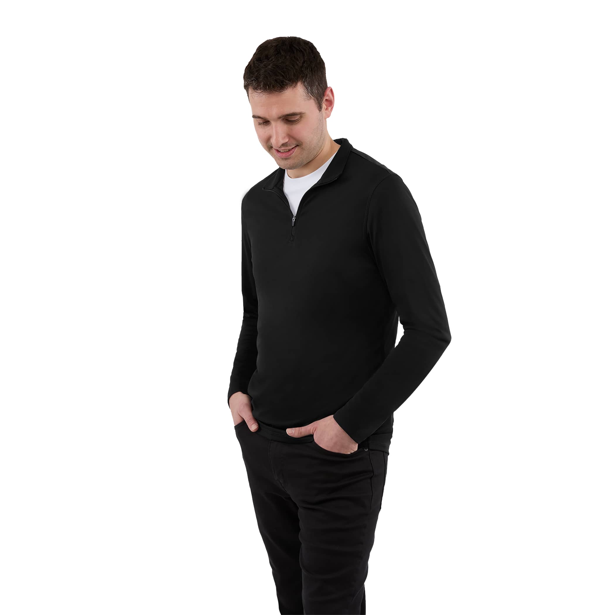 DARA Men's Recycled Tech Quarter Zip 2