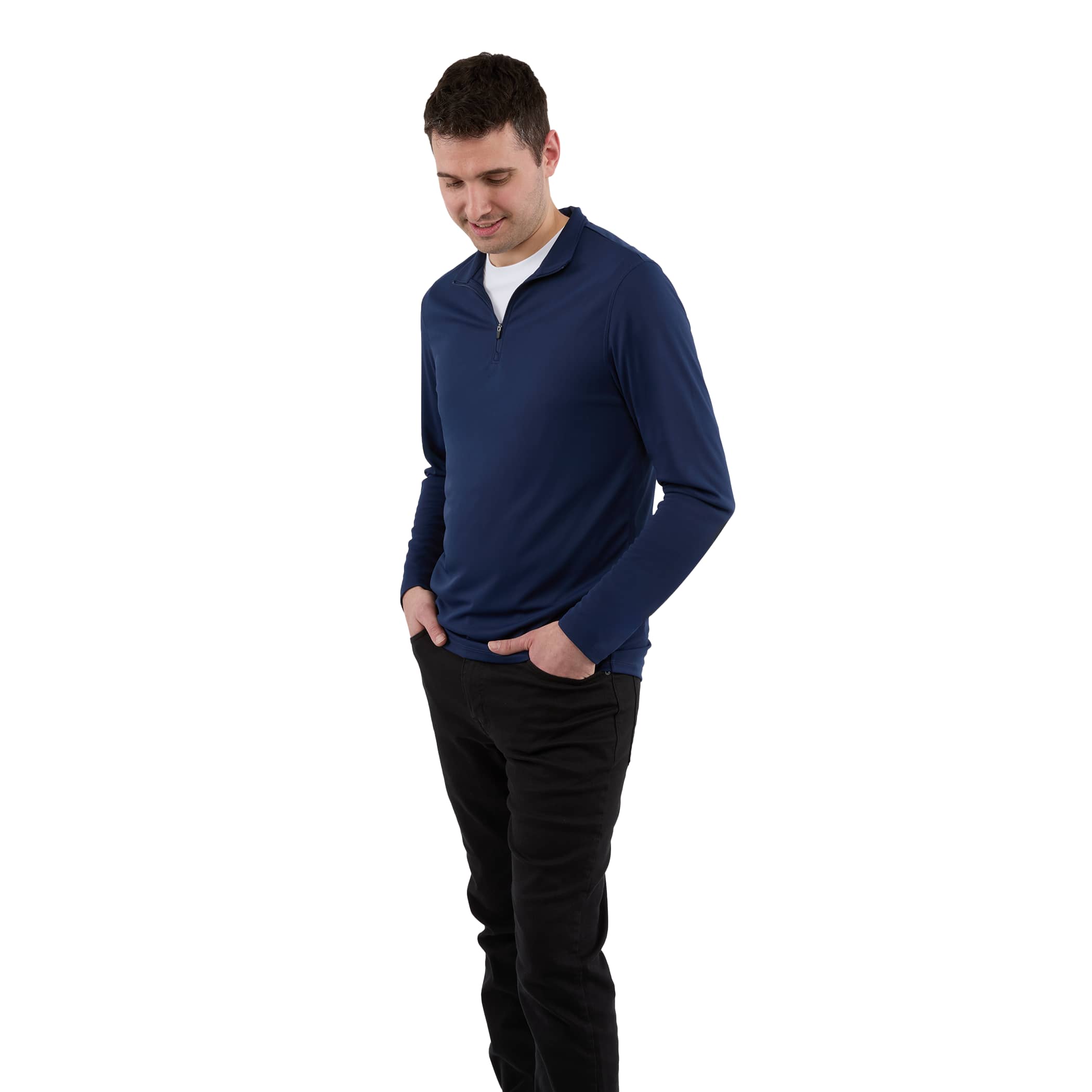 DARA Men's Recycled Tech Quarter Zip 2