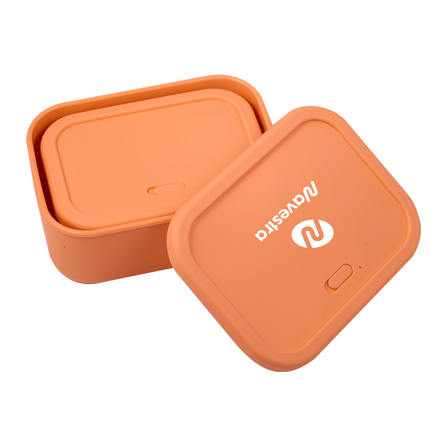 24 Oz. & 44 Oz. Silicone Food Storage Box with Air Valve Set 1