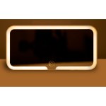 Car Visor Lighted Mirror - SM-9565WHFront Car Visor Lighted Mirror - SM-9565WHFront