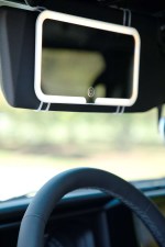 Car Visor Lighted Mirror - SM-9565WHAngle-Right Car Visor Lighted Mirror - SM-9565WHAngle-Right