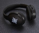 Light Up Logo Bluetooth Headphones - 7197-17BKAngle-Right Light Up Logo Bluetooth Headphones - 7197-17BKAngle-Right