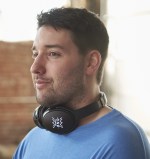 Light Up Logo Bluetooth Headphones - 7197-17BKAngle-Right Light Up Logo Bluetooth Headphones - 7197-17BKAngle-Right