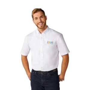 Men's SAMSON Oxford Short Sleeve Button Up Shirt 1 Men's SAMSON Oxford Short Sleeve Button Up Shirt 1