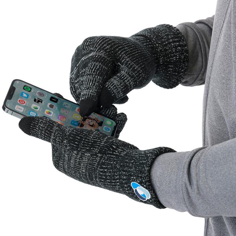 Unisex ENERGY Knit Reflective Texting Gloves 1 Unisex ENERGY Knit Reflective Texting Gloves 1