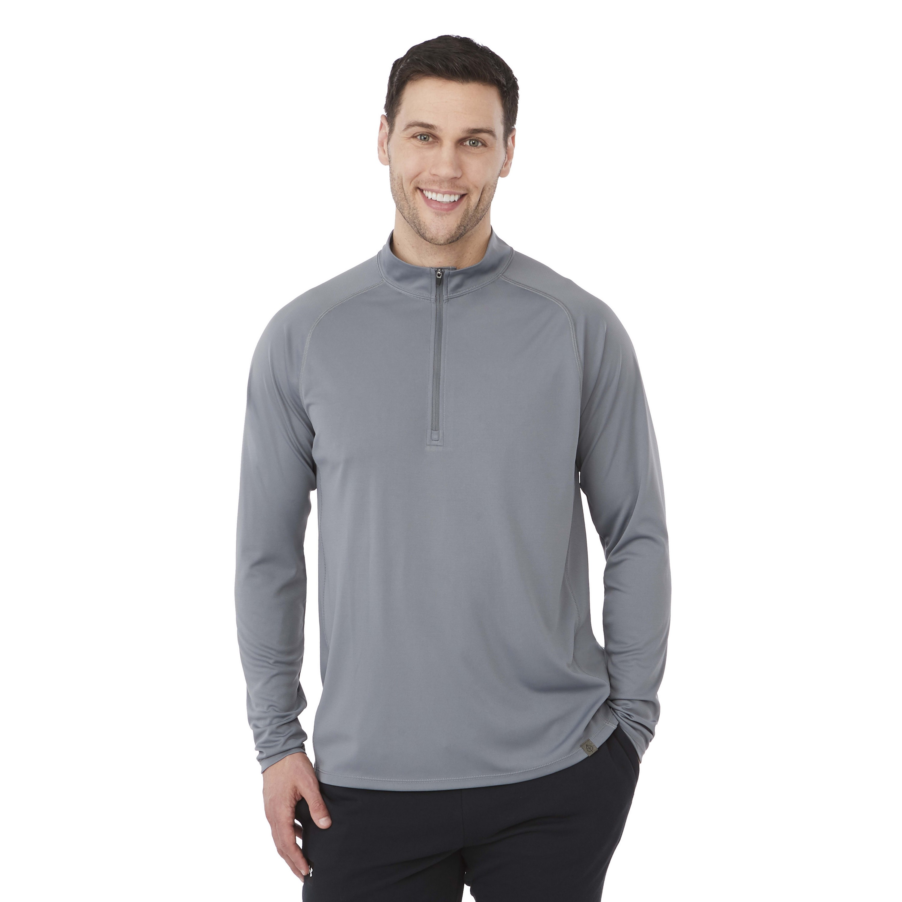 Men's EVANS Eco Knit Performance Quarter Zip 1