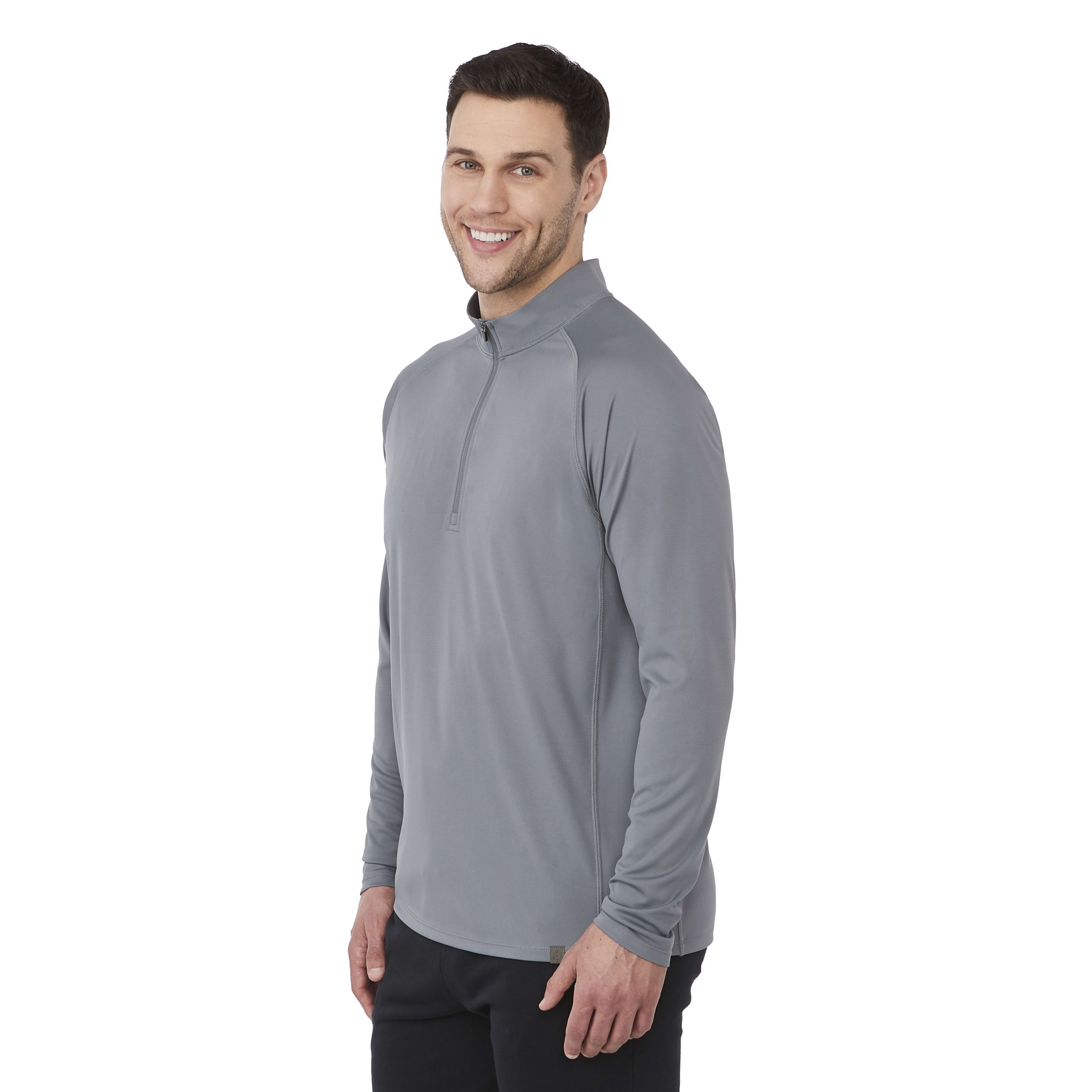 Men's EVANS Eco Knit Performance Quarter Zip 1