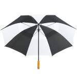 58" Recycled Golf Umbrella - 5050-04BKAngle-Left 58" Recycled Golf Umbrella - 5050-04BKAngle-Left