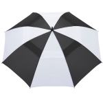 58" Recycled Golf Umbrella - 5050-04BKWAngle-Right 58" Recycled Golf Umbrella - 5050-04BKWAngle-Right
