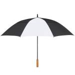 58" Recycled Golf Umbrella - 5050-04BKWFront 58" Recycled Golf Umbrella - 5050-04BKWFront