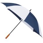 58" Recycled Golf Umbrella - 5050-04BKGYAngle-Right 58" Recycled Golf Umbrella - 5050-04BKGYAngle-Right
