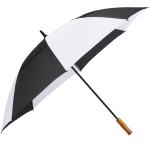 58" Recycled Golf Umbrella - 5050-04BKAngle-Right 58" Recycled Golf Umbrella - 5050-04BKAngle-Right