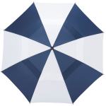58" Recycled Golf Umbrella - 5050-04BKGYFront 58" Recycled Golf Umbrella - 5050-04BKGYFront