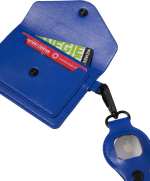 Recycled Wrist Lanyard with Card Holder - SM-2471BLAngle-Right Recycled Wrist Lanyard with Card Holder - SM-2471BLAngle-Right