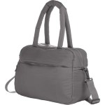 Puffer Recycled Duffle Bag - 9898-18GYAngle-Left Puffer Recycled Duffle Bag - 9898-18GYAngle-Left