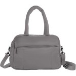 Puffer Recycled Duffle Bag - 9898-18GYFront Puffer Recycled Duffle Bag - 9898-18GYFront