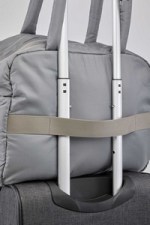 Puffer Recycled Duffle Bag - 9898-18GYAngle-Right Puffer Recycled Duffle Bag - 9898-18GYAngle-Right