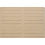 5" x 7" Sugarcane Paper Meeting Notebook - SM-5344BKFront 5" x 7" Sugarcane Paper Meeting Notebook - SM-5344BKFront
