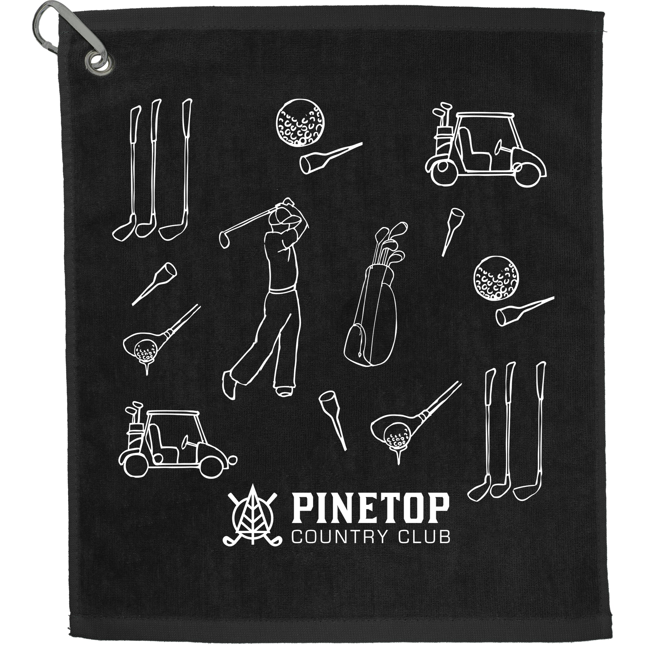 15'' x 18'' Terry Golf Towel 1