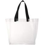 Rally Clear Stadium Tote - SM-7400BKFront Rally Clear Stadium Tote - SM-7400BKFront
