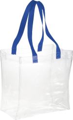 Rally Clear Stadium Tote - SM-7400RYLAngle-Right Rally Clear Stadium Tote - SM-7400RYLAngle-Right