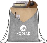 Kai Drawstring Bag - SM-5806GYFront Kai Drawstring Bag - SM-5806GYFront