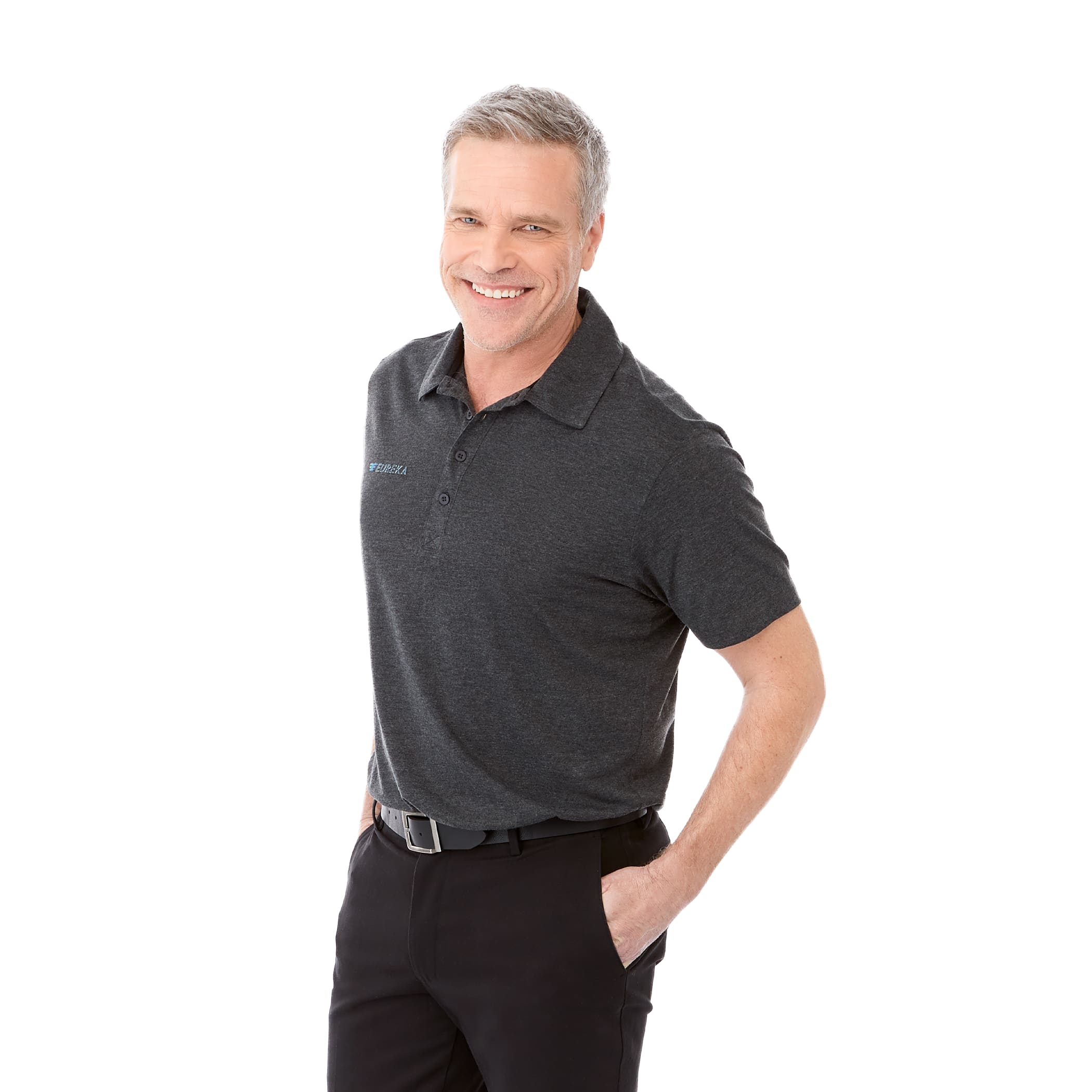 Men's ACADIA Short Sleeve Polo 1